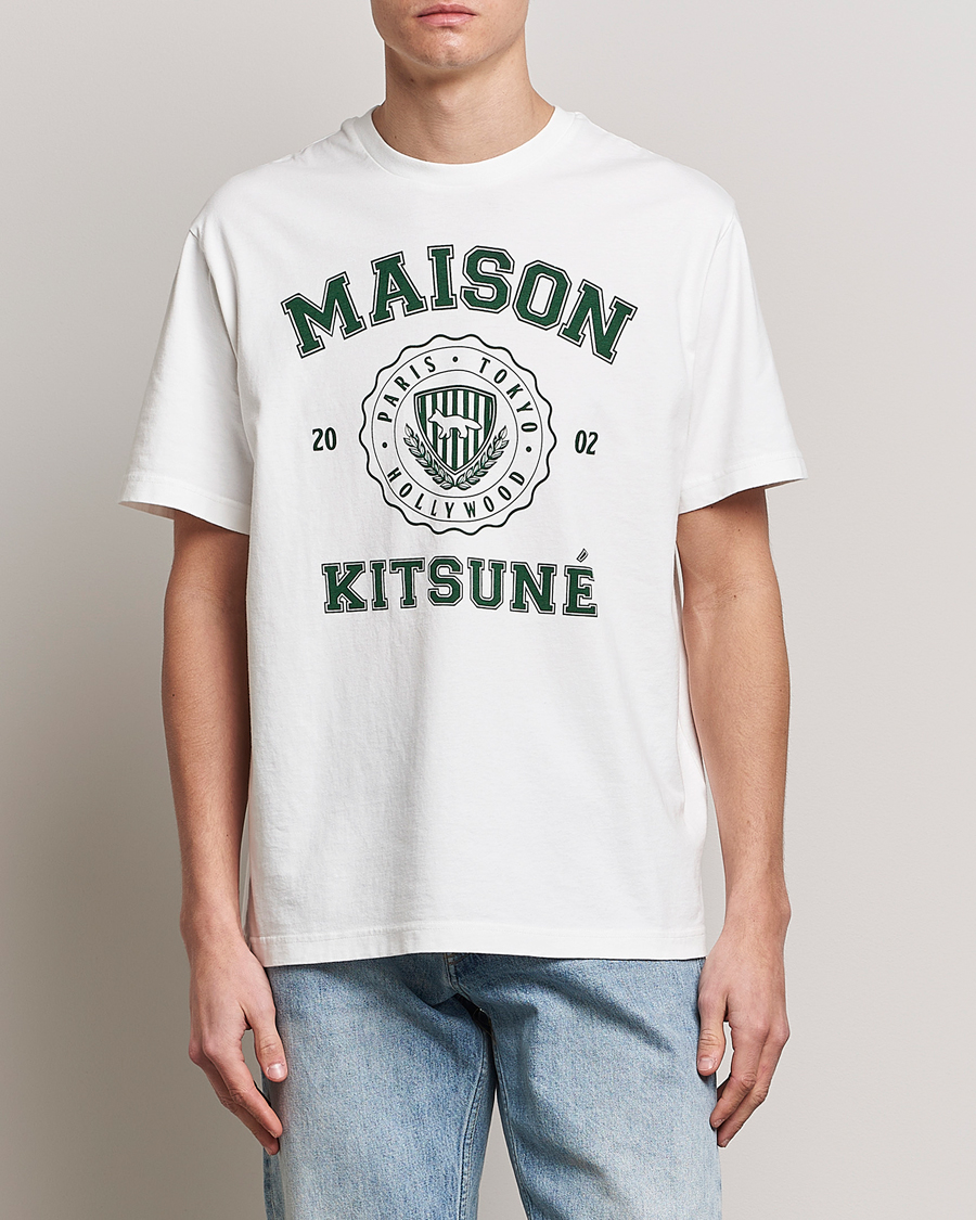 Mies | T-paidat | Maison Kitsuné | Varsity Comfort Tee Off White