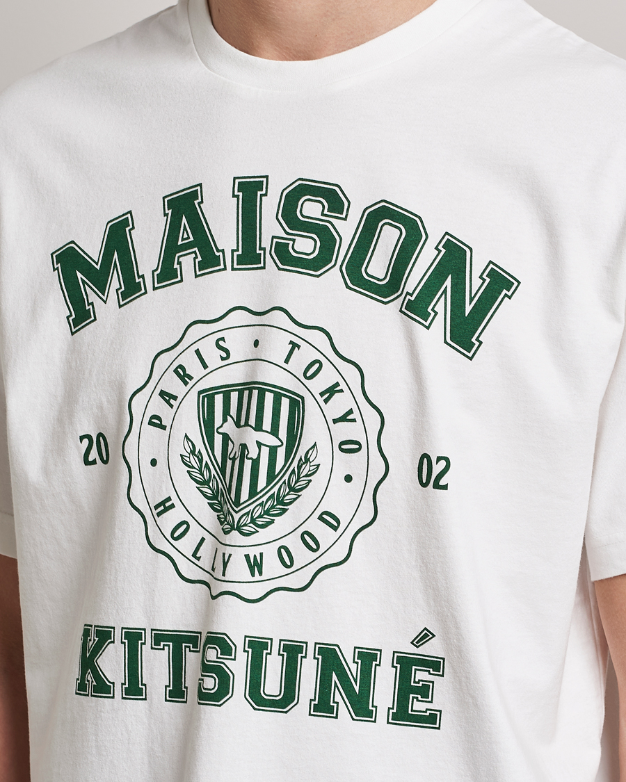 Mies | T-paidat | Maison Kitsuné | Varsity Comfort Tee Off White