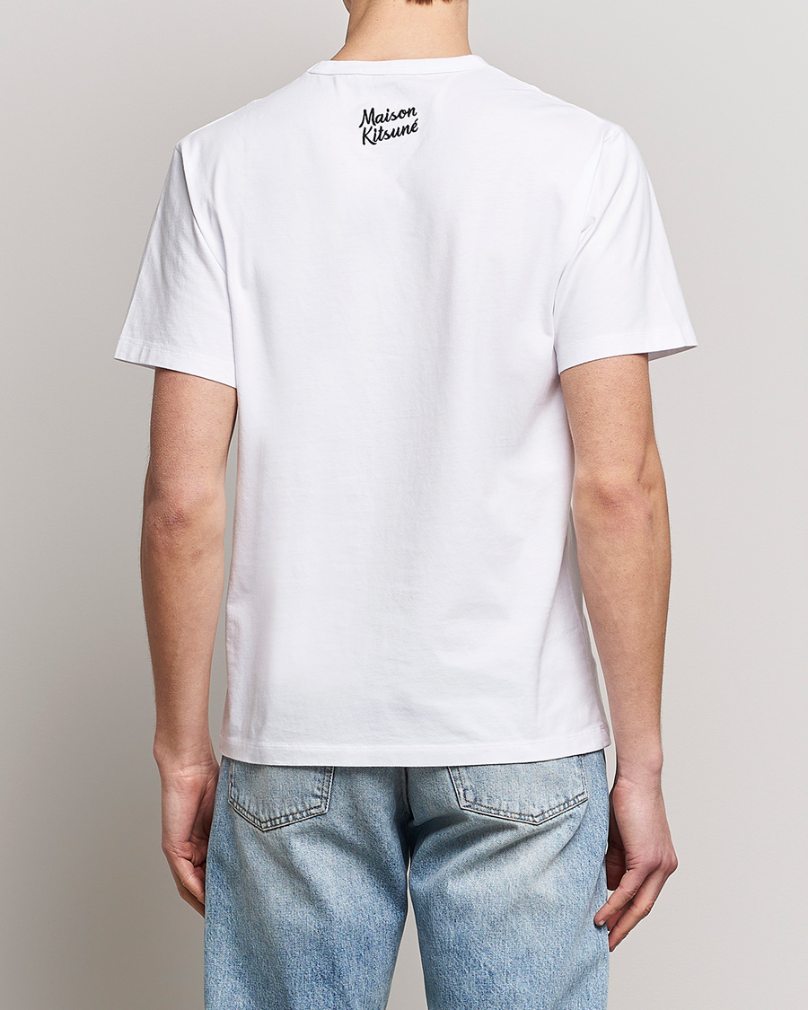 Mies | T-paidat | Maison Kitsuné | Summer Fox Print Tee White