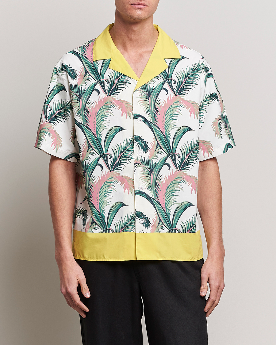 Mies | Lyhythihaiset kauluspaidat | Maison Kitsuné | Palm Front Resort Shirt Multicolor