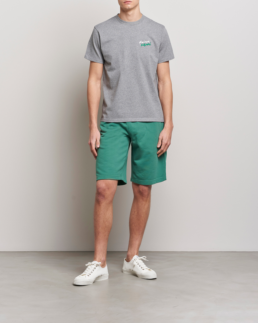Mies | Shortsit | Maison Kitsuné | Crest Jog Shorts Tropical Green