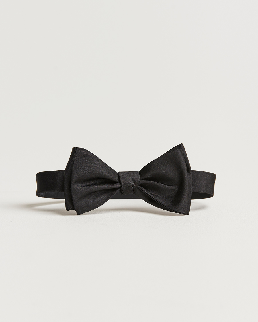 Mies | Silk Self Tie Black | BOSS BLACK | Silk Self Tie Black