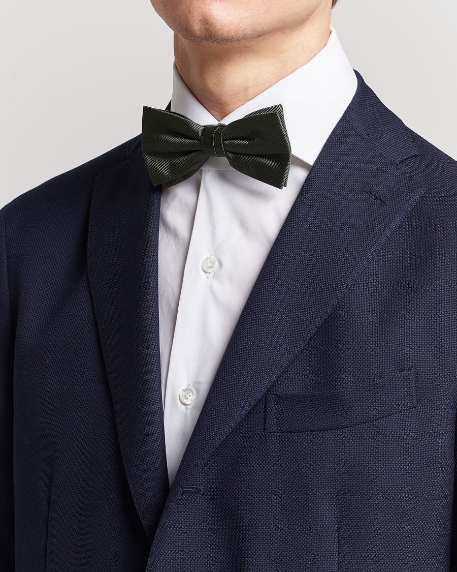 Mies | Rusetit | Amanda Christensen | Pre Tie Silk Olive