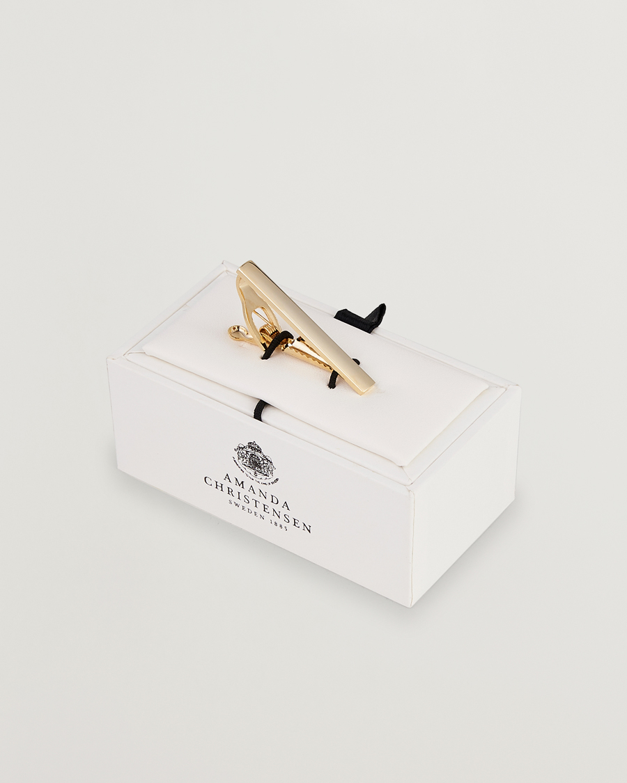 Mies | Solmiot | Amanda Christensen | Tie Clip 4 cm Gold