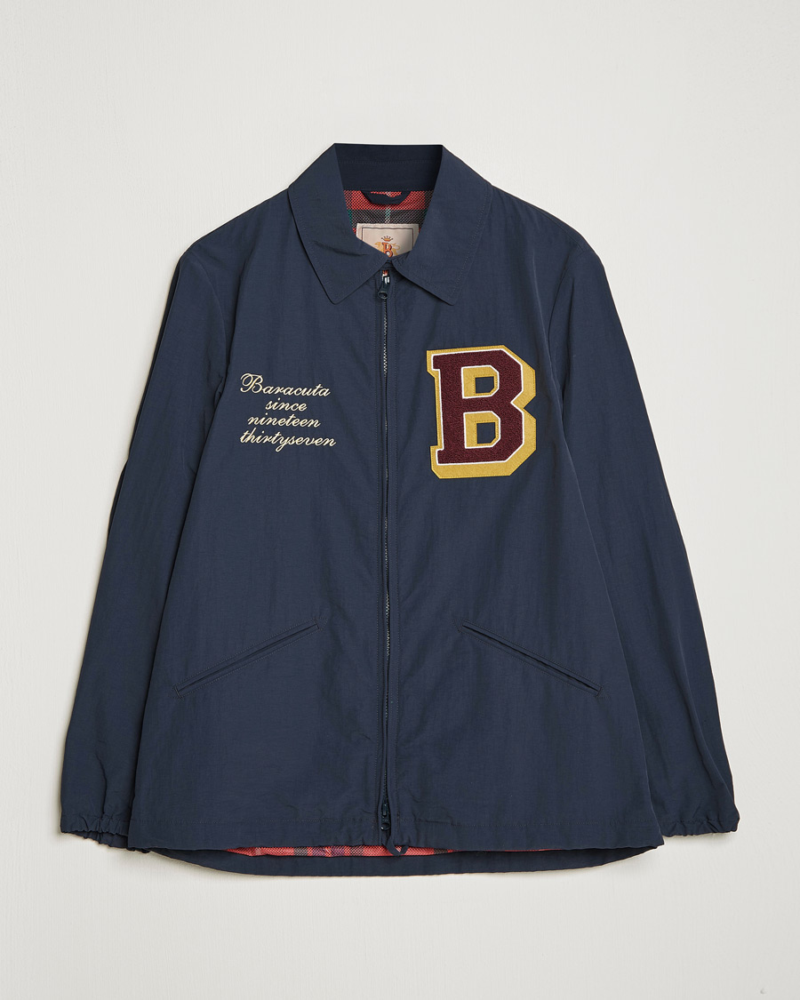 Mies | Takit | Baracuta | Nylon Coach Jacket Navy