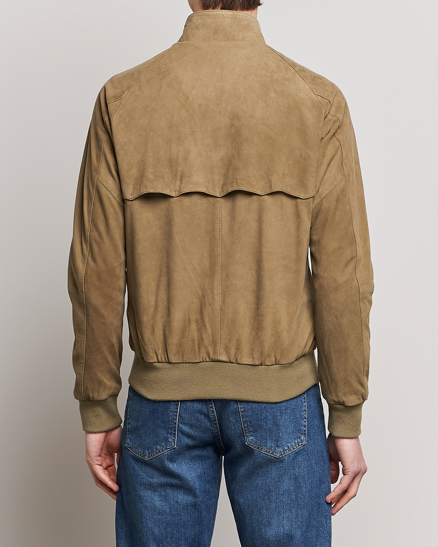 Mies | Takit | Baracuta | G9 Suede Jacket Bark