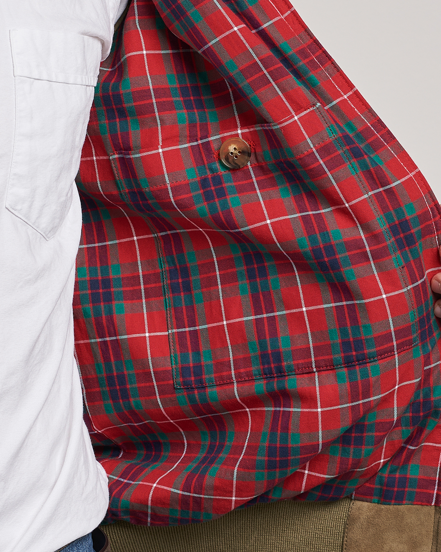 Mies | Takit | Baracuta | G9 Suede Jacket Bark