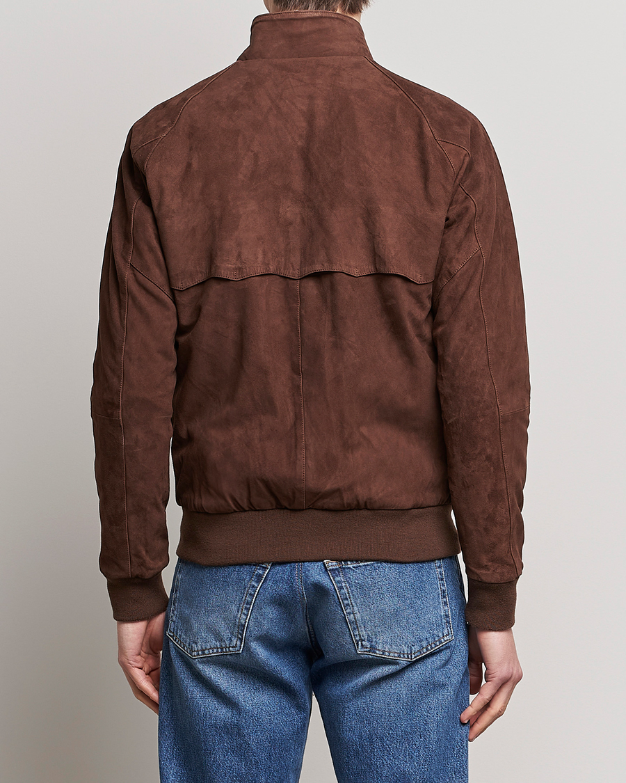 Mies | Takit | Baracuta | G9 Suede Jacket Chocolate