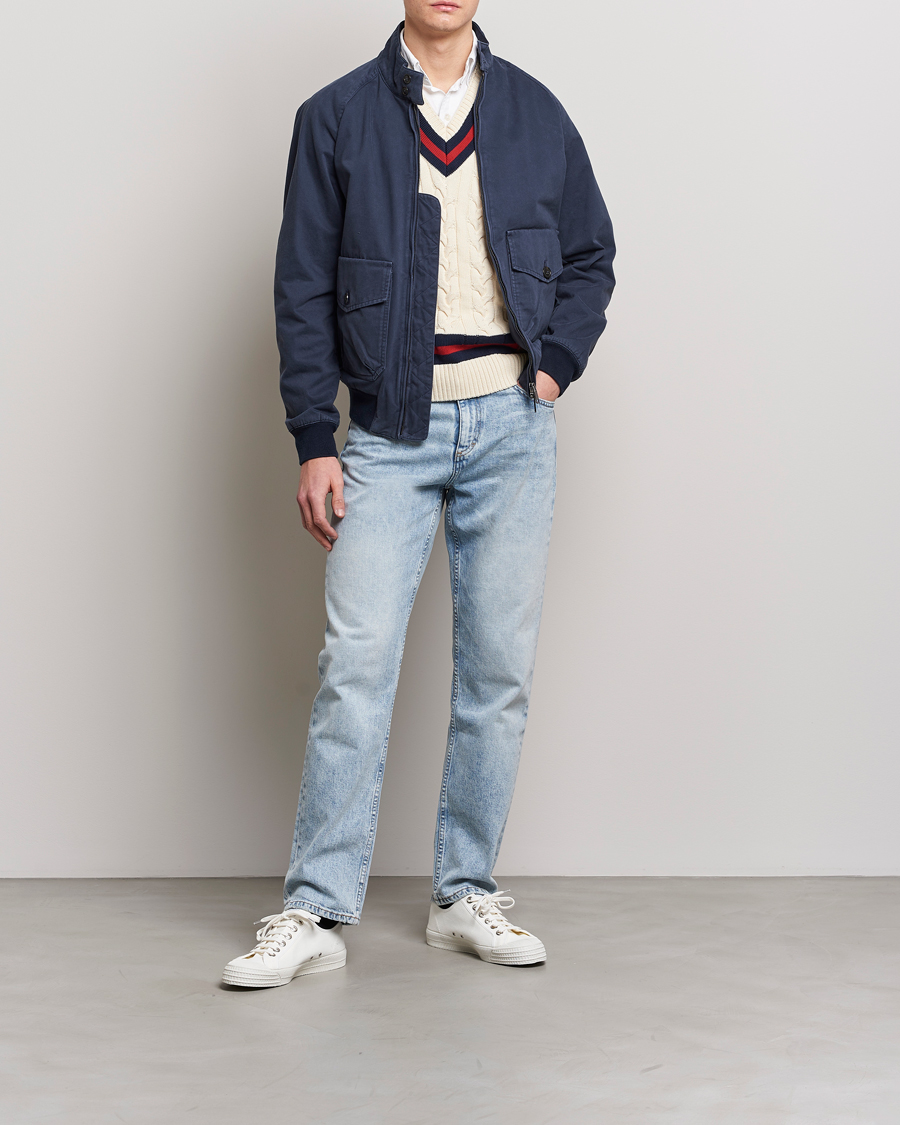 Mies | Takit | Baracuta | Authentic Fit Pocket G9 Gabardine Jacket Navy