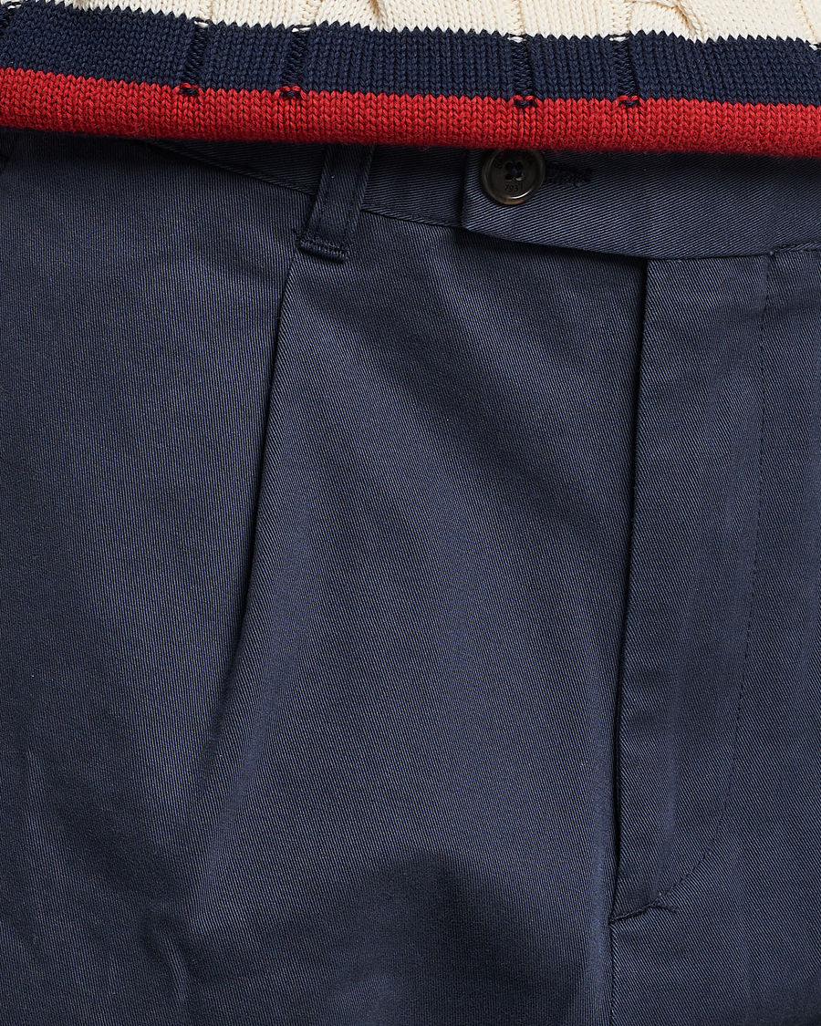 Mies | Shortsit | Baracuta | Gabardine Chino Shorts Navy