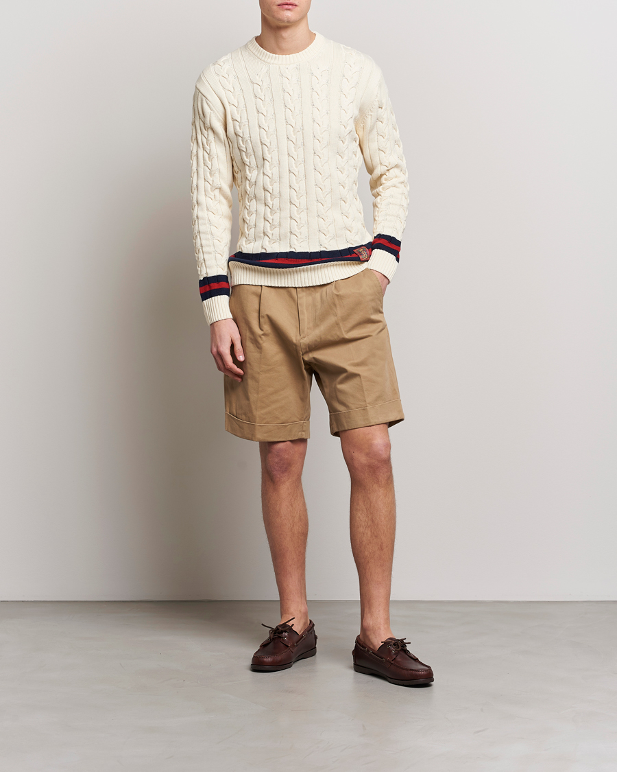 Mies | Shortsit | Baracuta | Gabardine Chino Shorts Tan