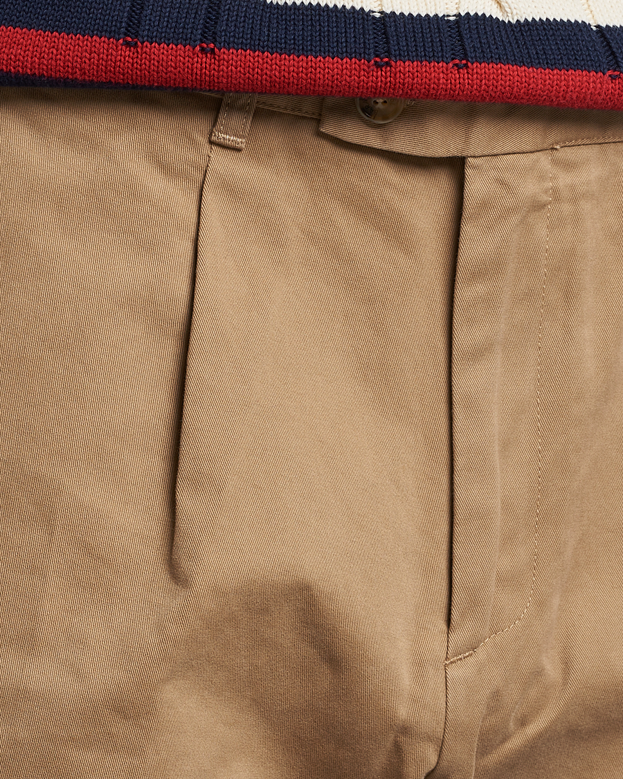 Mies | Shortsit | Baracuta | Gabardine Chino Shorts Tan