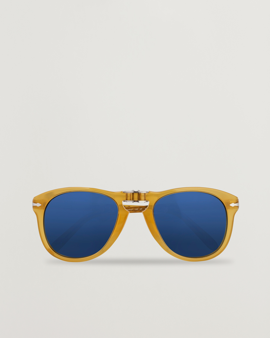 Mies | Persol 0PO0714 Steve McQueen Sunglasses Opal Yellow | Persol | 0PO0714 Steve McQueen Sunglasses Opal Yellow