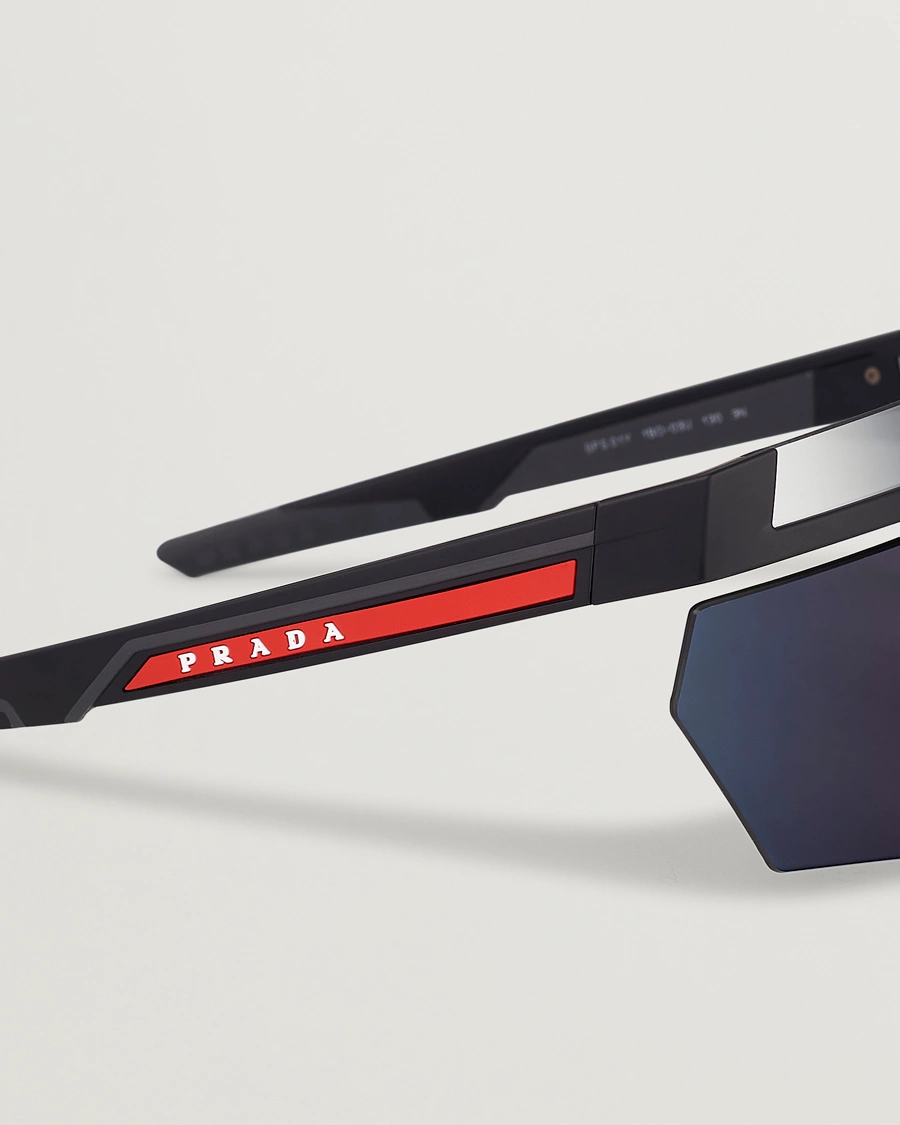 Mies | Neliskulmaiset aurinkolasit | Prada Linea Rossa | 0PS 01YS Sunglasses Black