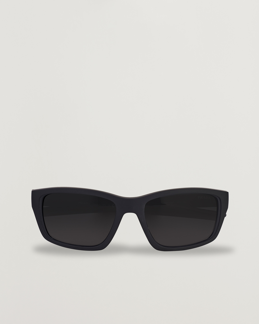 Mies | Neliskulmaiset aurinkolasit | Prada Linea Rossa | 0PS 04YS Sunglasses Matte Black
