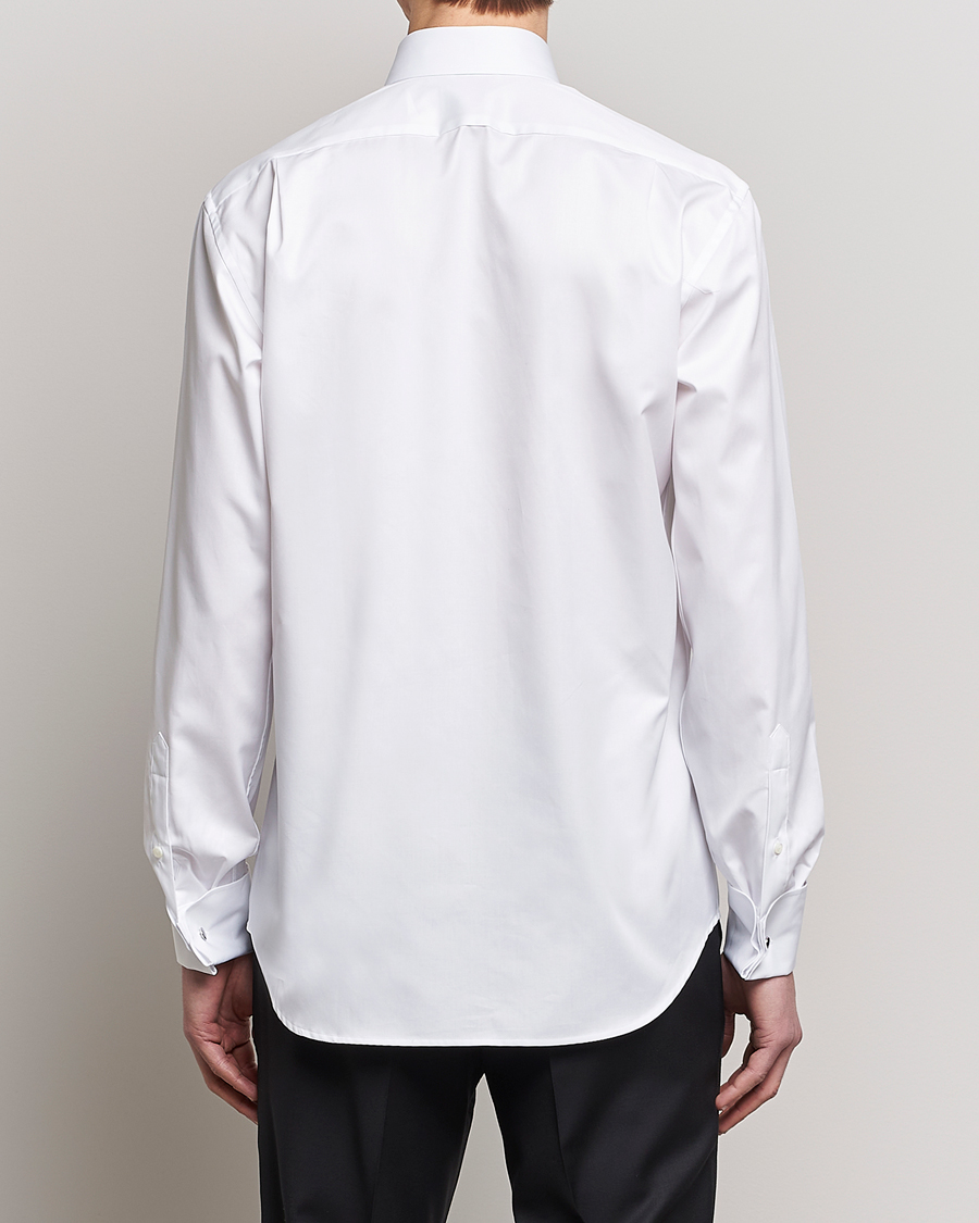 Mies | Kauluspaidat | Stenströms | Fitted Body Smoking Shirt White