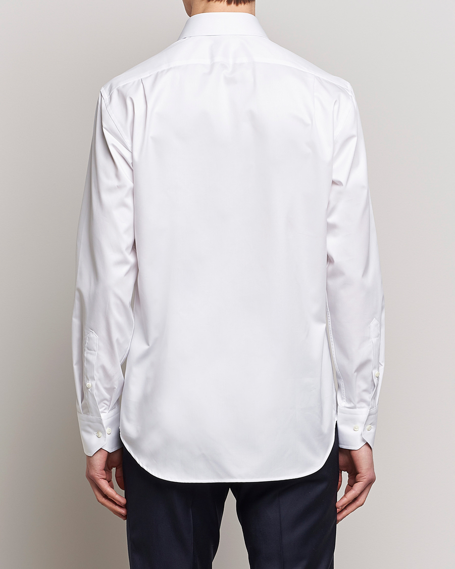 Mies | Kauluspaidat | Stenströms | Fitted Body Kent Collar Shirt White