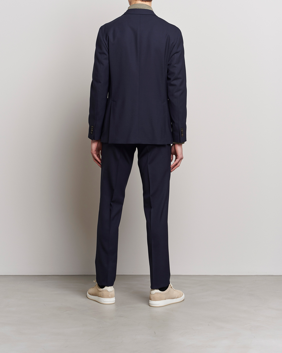 Mies | Puvut | Boglioli | K Jacket Wool Suit Navy