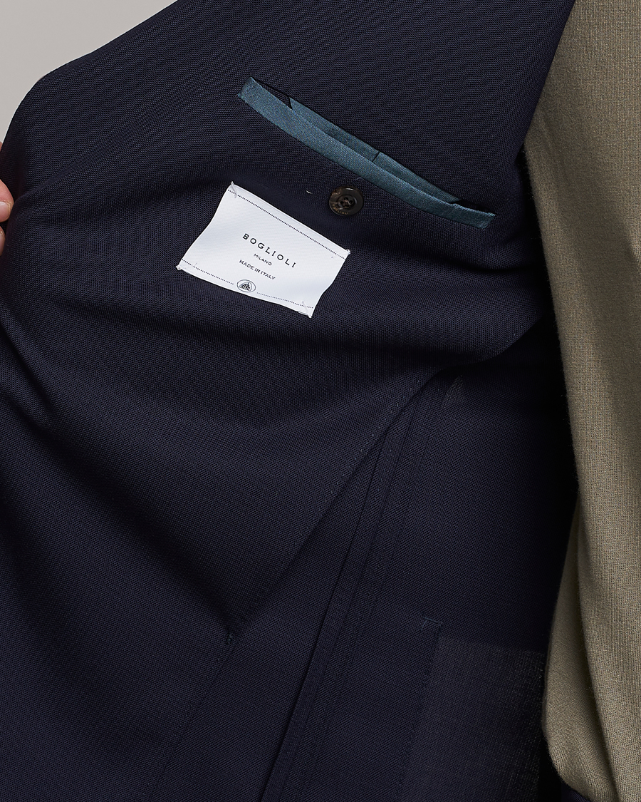 Mies | Puvut | Boglioli | K Jacket Wool Suit Navy