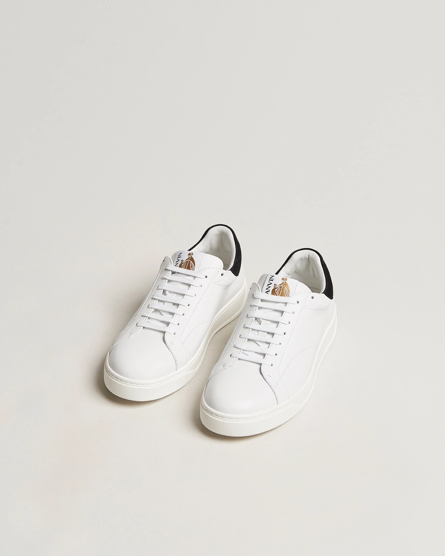 Mies |  | Lanvin | DBB0 Plain Sneaker White/Black