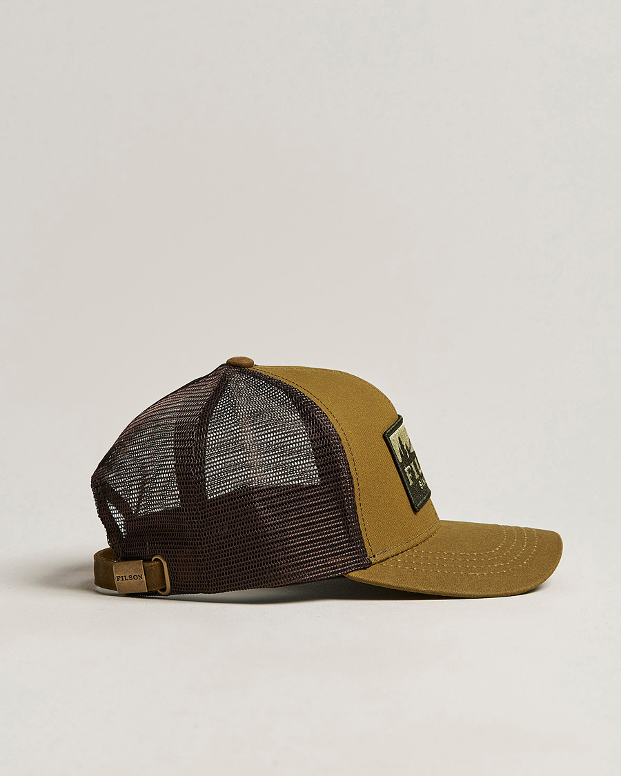 Mies | Päähineet | Filson | Logger Mesh Cap Dark Tan