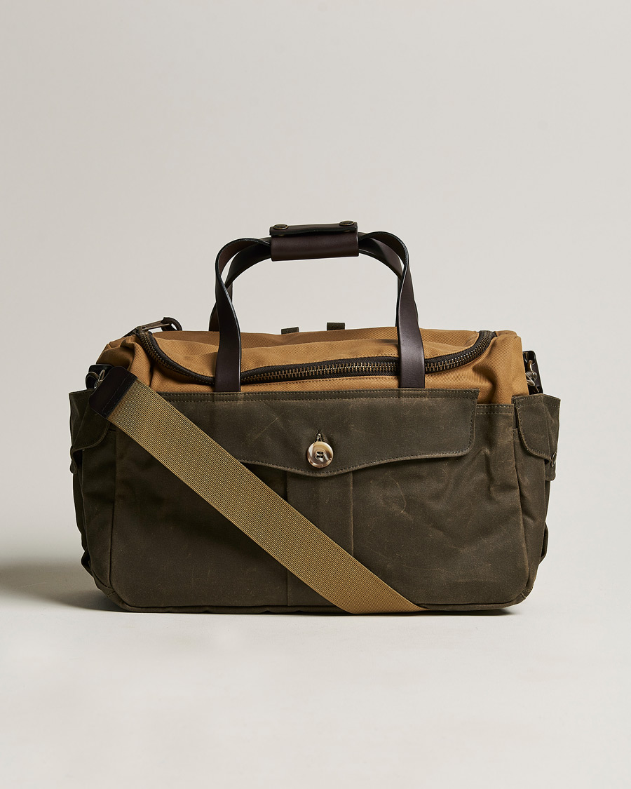 Mies | Filson Heritage Sportsman Bag Tan/Otter Green | Filson | Heritage Sportsman Bag Tan/Otter Green