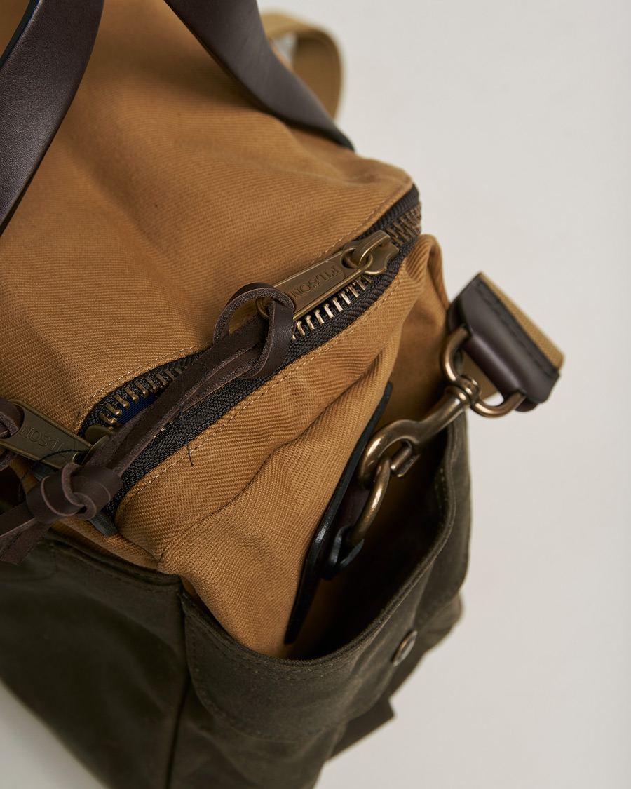 Mies | Filson Heritage Sportsman Bag Tan/Otter Green | Filson | Heritage Sportsman Bag Tan/Otter Green