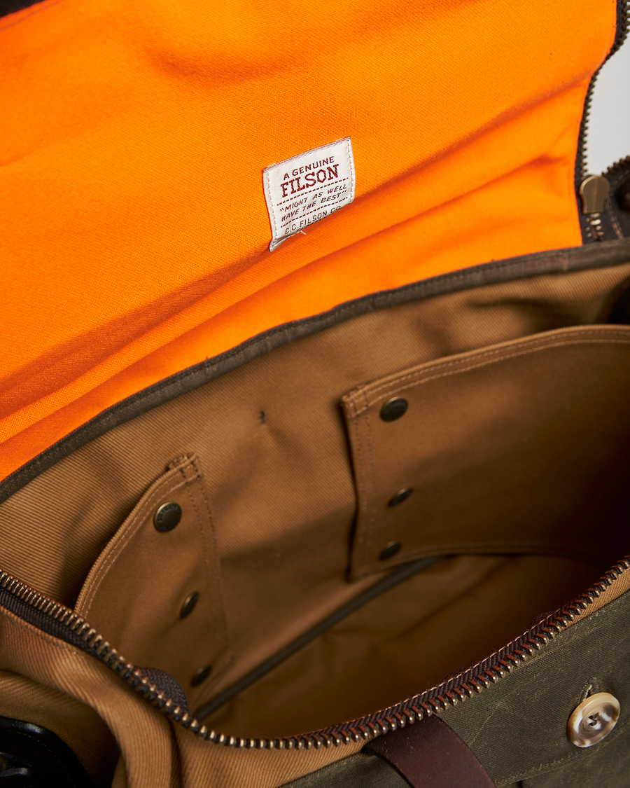 Mies | Filson Heritage Sportsman Bag Tan/Otter Green | Filson | Heritage Sportsman Bag Tan/Otter Green