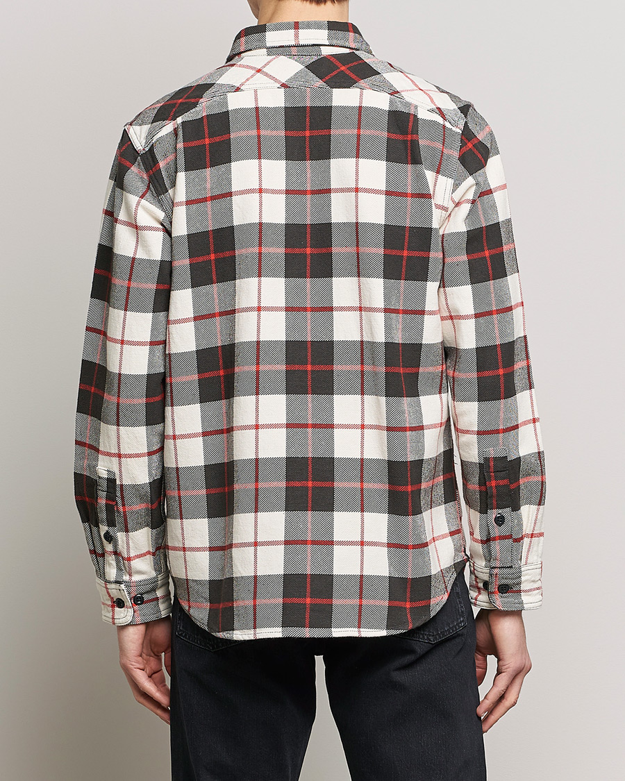 Mies | Kauluspaidat | Filson | Vintage Flannel Work Shirt Natural/Charcoal