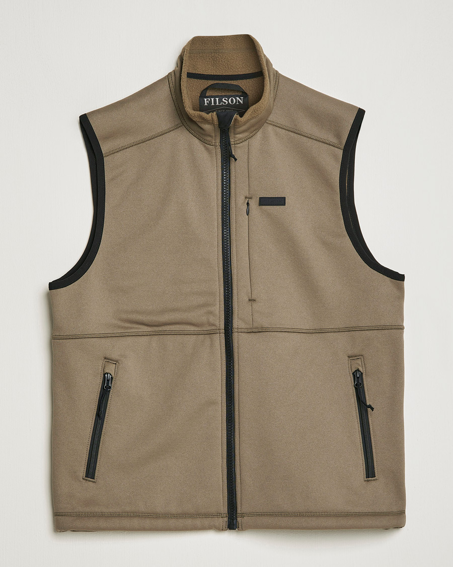 Mies | Ulkoliivit | Filson | Granite Ridge Fleece Vest Field Olive