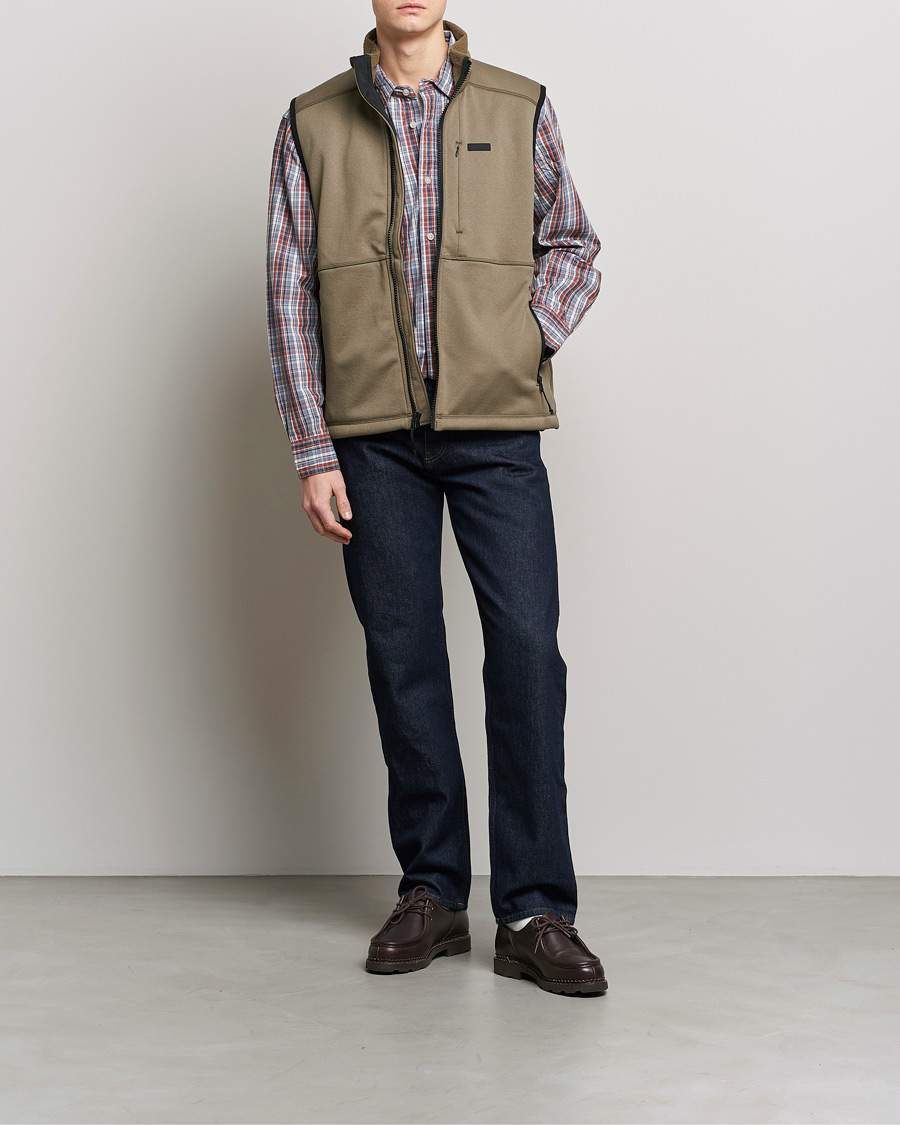 Mies | Ulkoliivit | Filson | Granite Ridge Fleece Vest Field Olive