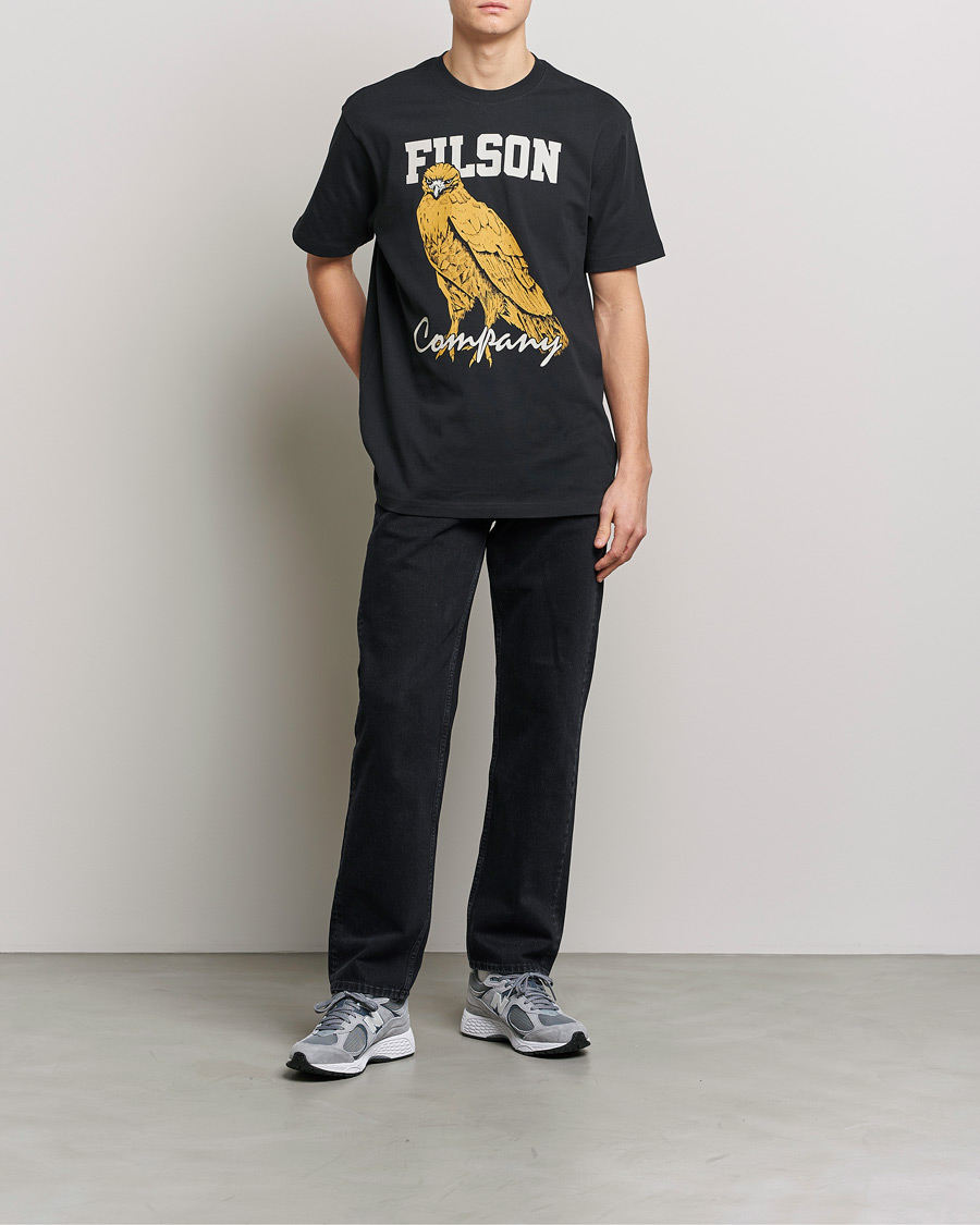 Mies | T-paidat | Filson | Pioneer Graphic T-Shirt Black