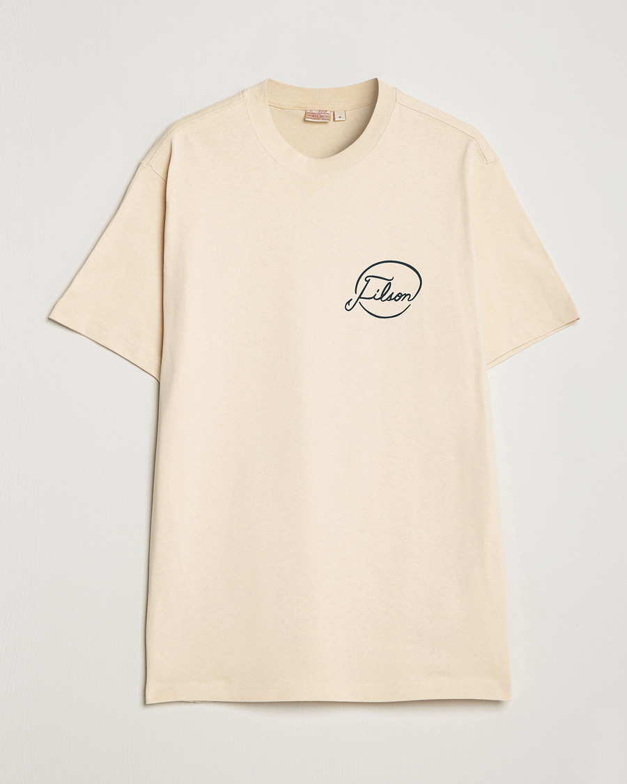 Mies | T-paidat | Filson | Pioneer Graphic T-Shirt Stone