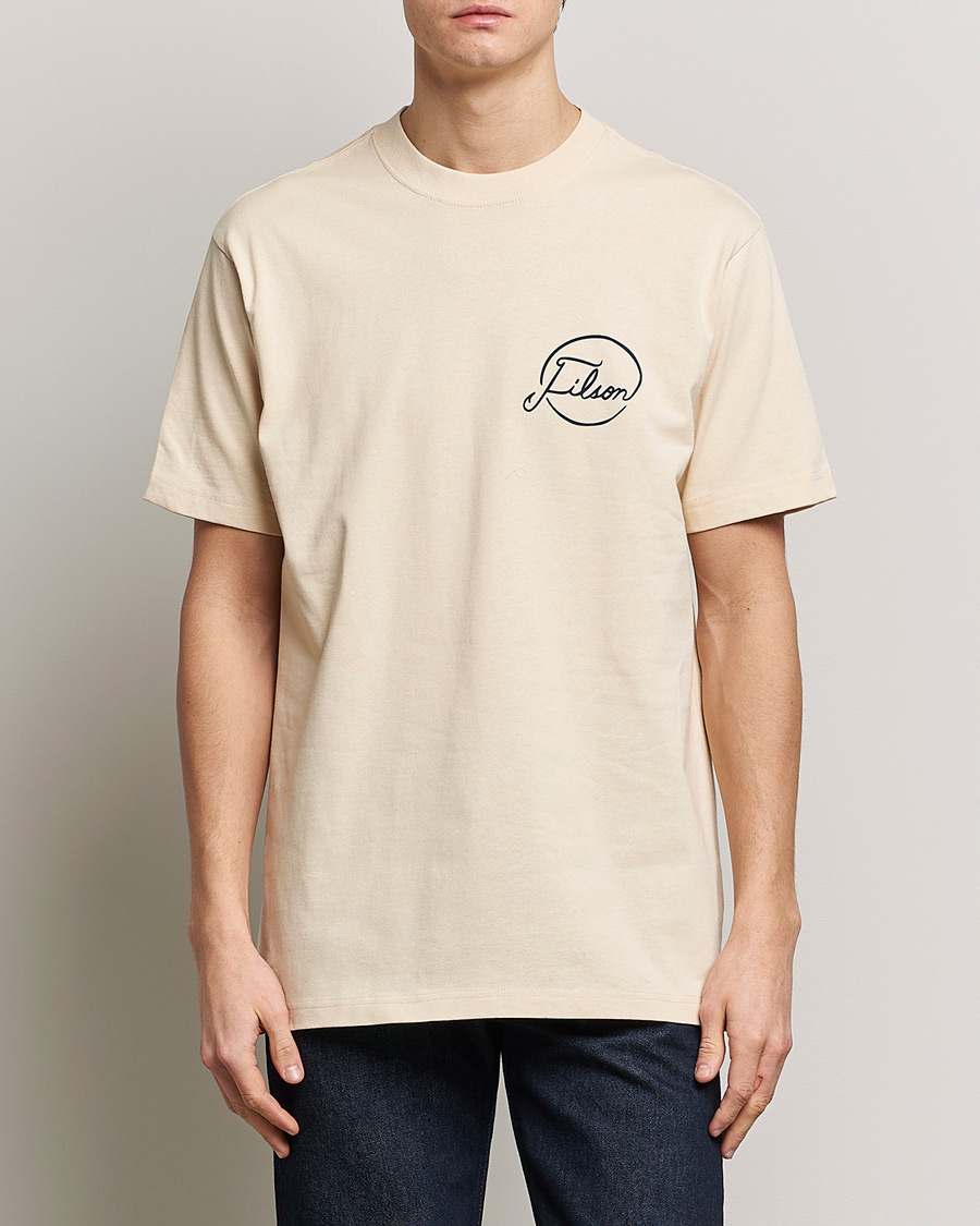 Mies |  | Filson | Pioneer Graphic T-Shirt Stone