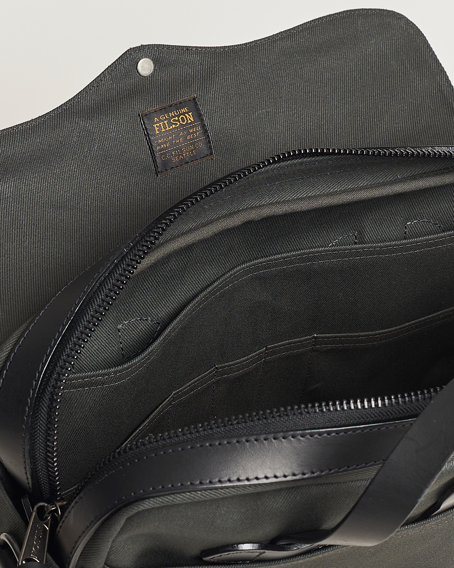 Mies | Filson Original Briefcase Faded Black | Filson | Original Briefcase Faded Black