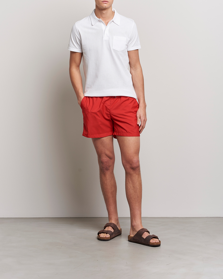 Mies | Uimahousut | The Resort Co | Classic Swimshorts Ruby Red