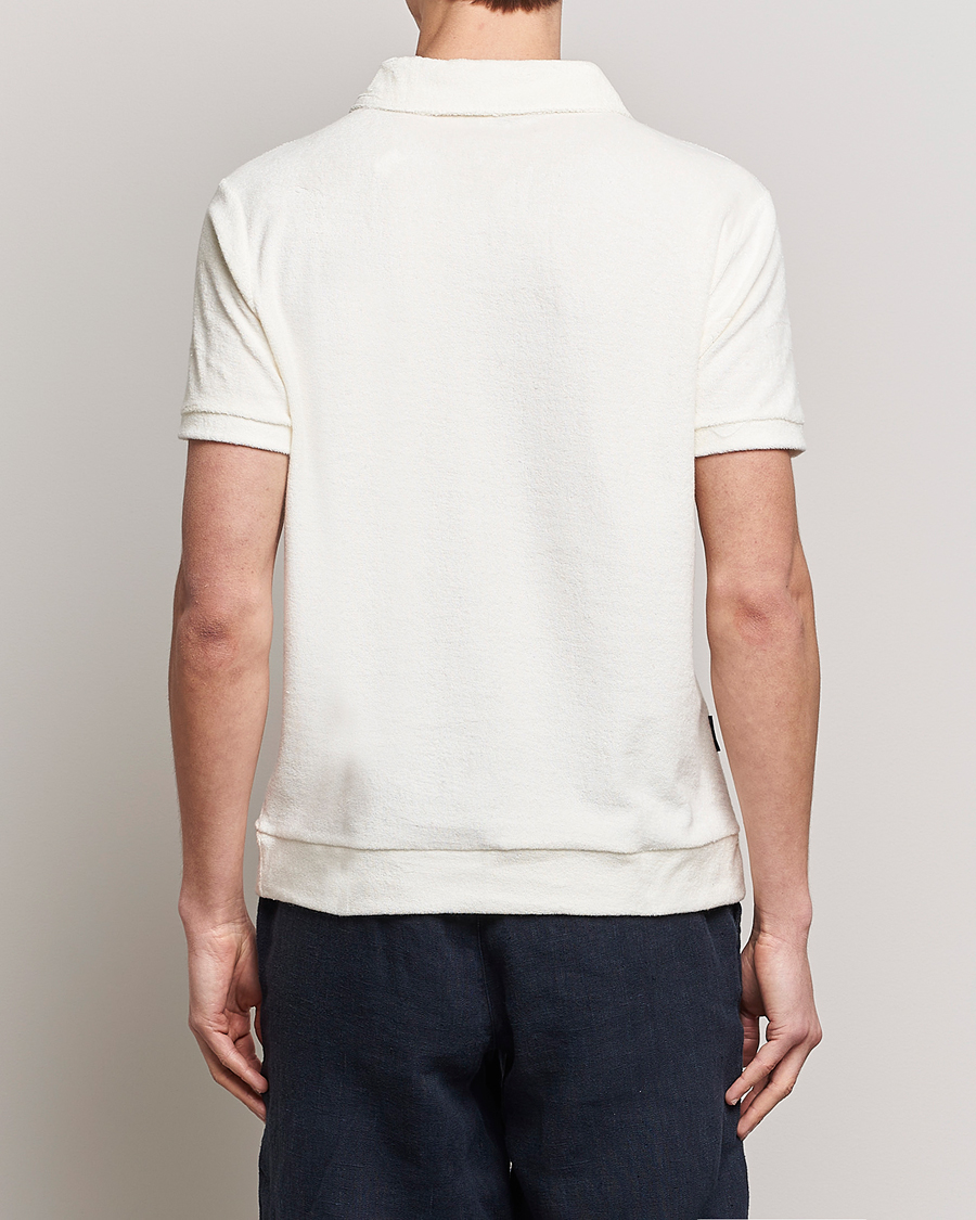 Mies | Pikeet | The Resort Co | Terry Polo Shirt White