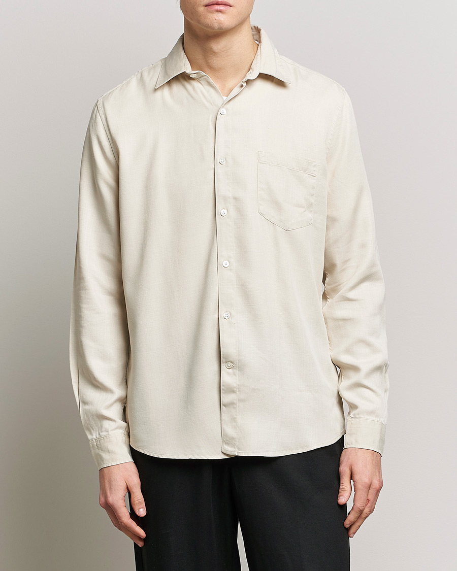 Mies | Rennot | A Day's March | Daintree Tencel Shirt Sand