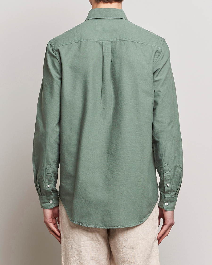 Mies | Kauluspaidat | A Day's March | Moorgate Dyed Oxford Shirt Dusty Green
