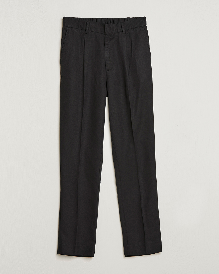 Mies | Housut | A Day's March | Smart Trouser Tencel Black