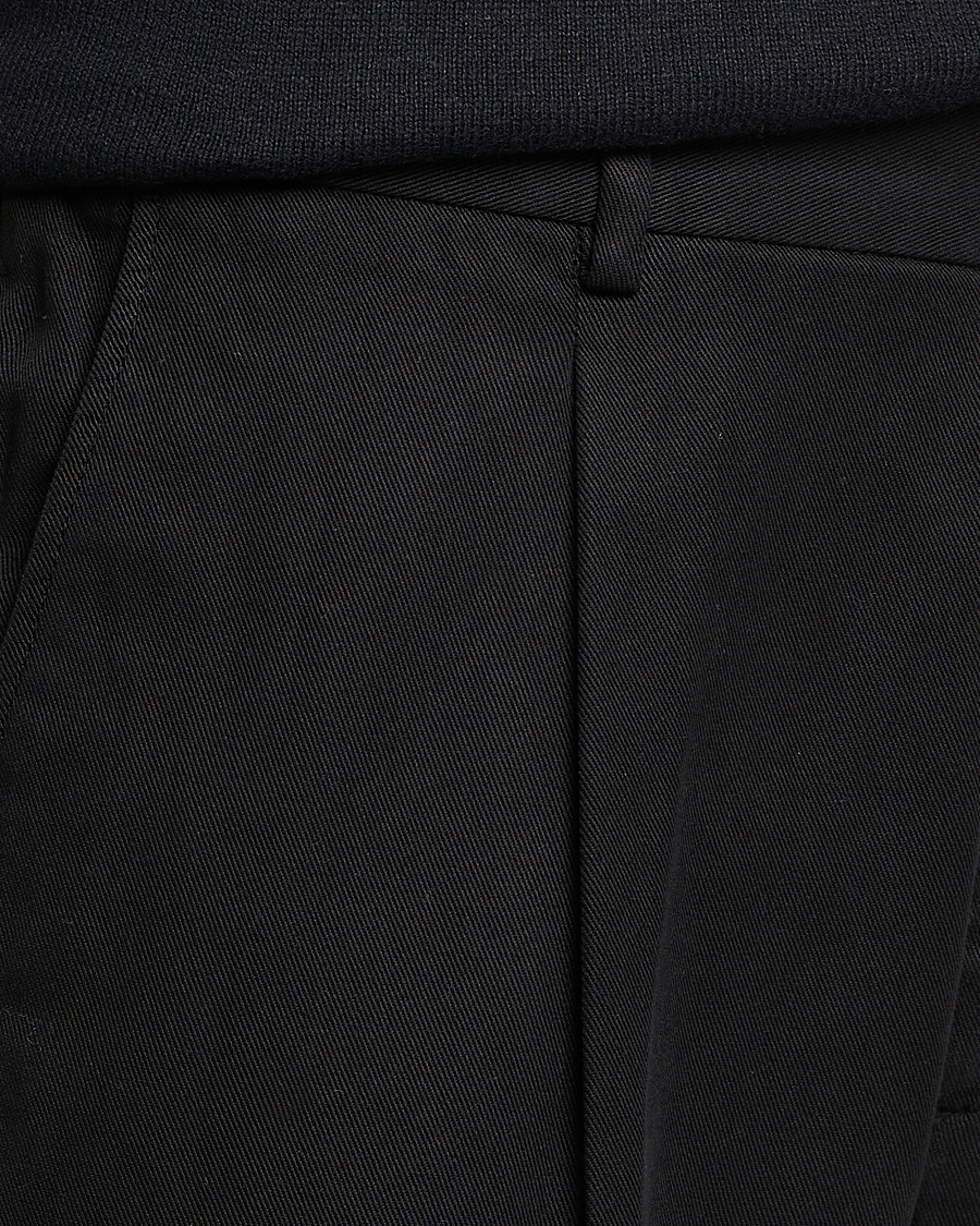 Mies | Housut | A Day's March | Smart Trouser Tencel Black