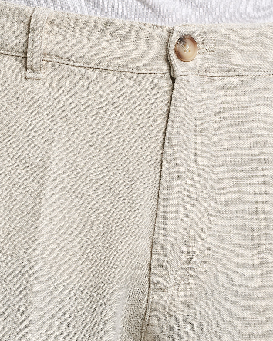 Mies | Housut | A Day's March | Madu Linen Trouser Oyster