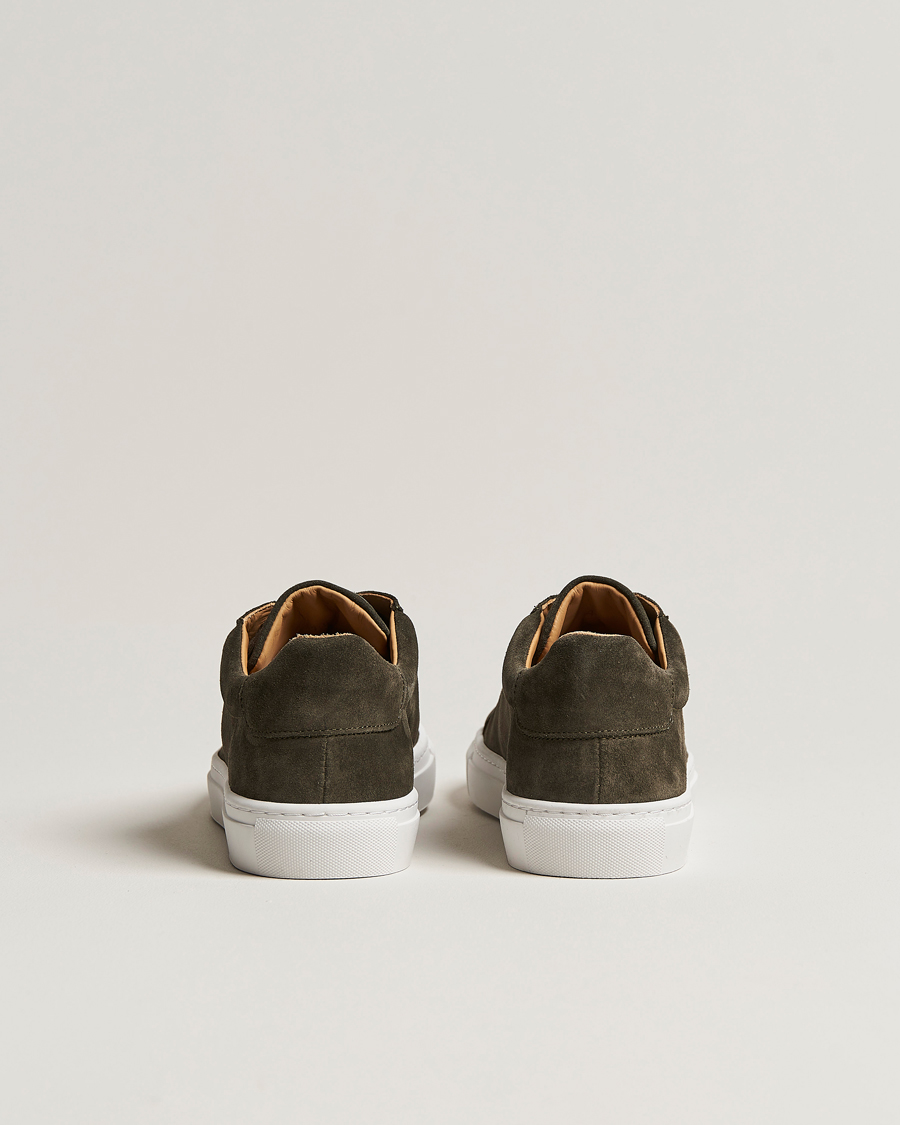 Mies | A Day's March Marching Suede Sneaker Dark Olive | A Day's March | Marching Suede Sneaker Dark Olive