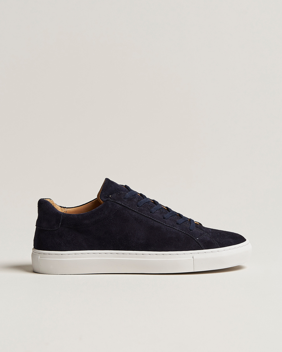 Mies | A Day's March Marching Suede Sneaker Navy | A Day's March | Marching Suede Sneaker Navy