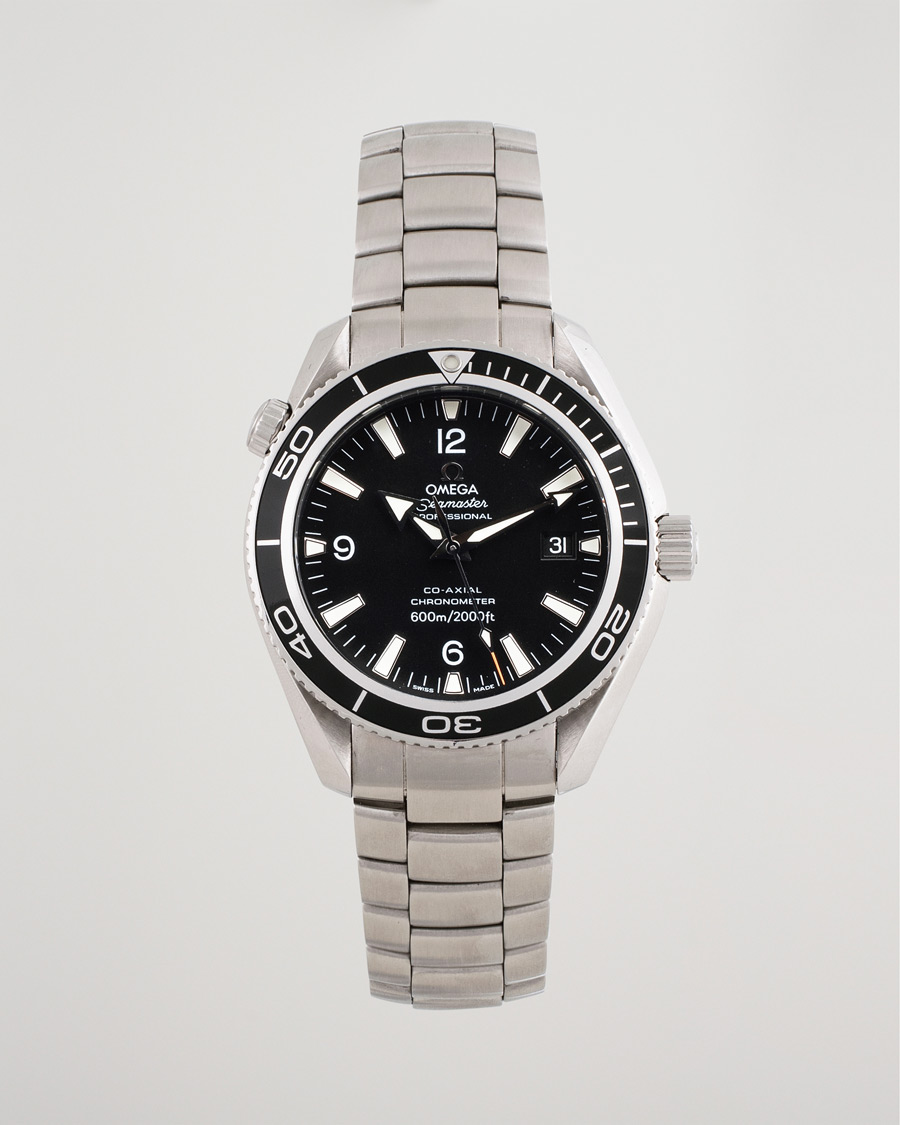Mies | Omega Pre-Owned Seamaster Planet Ocean 2201.50.00 Steel Black | Omega Pre-Owned | Seamaster Planet Ocean 2201.50.00 Steel Black
