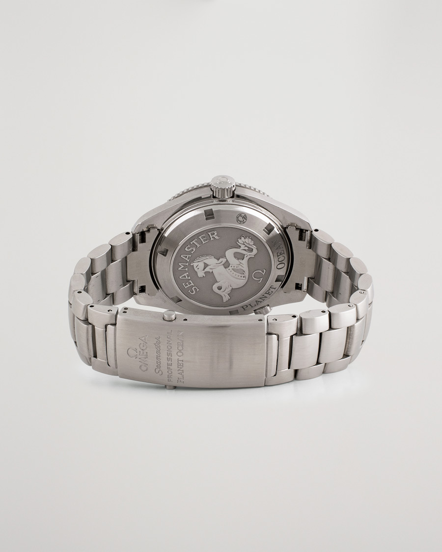 Mies | Omega Pre-Owned Seamaster Planet Ocean 2201.50.00 Steel Black | Omega Pre-Owned | Seamaster Planet Ocean 2201.50.00 Steel Black