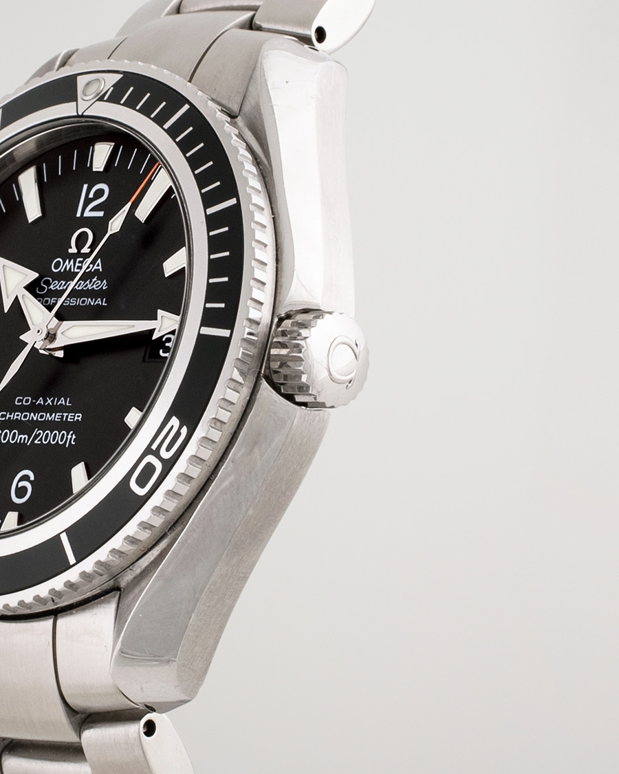 Mies | Omega Pre-Owned Seamaster Planet Ocean 2201.50.00 Steel Black | Omega Pre-Owned | Seamaster Planet Ocean 2201.50.00 Steel Black