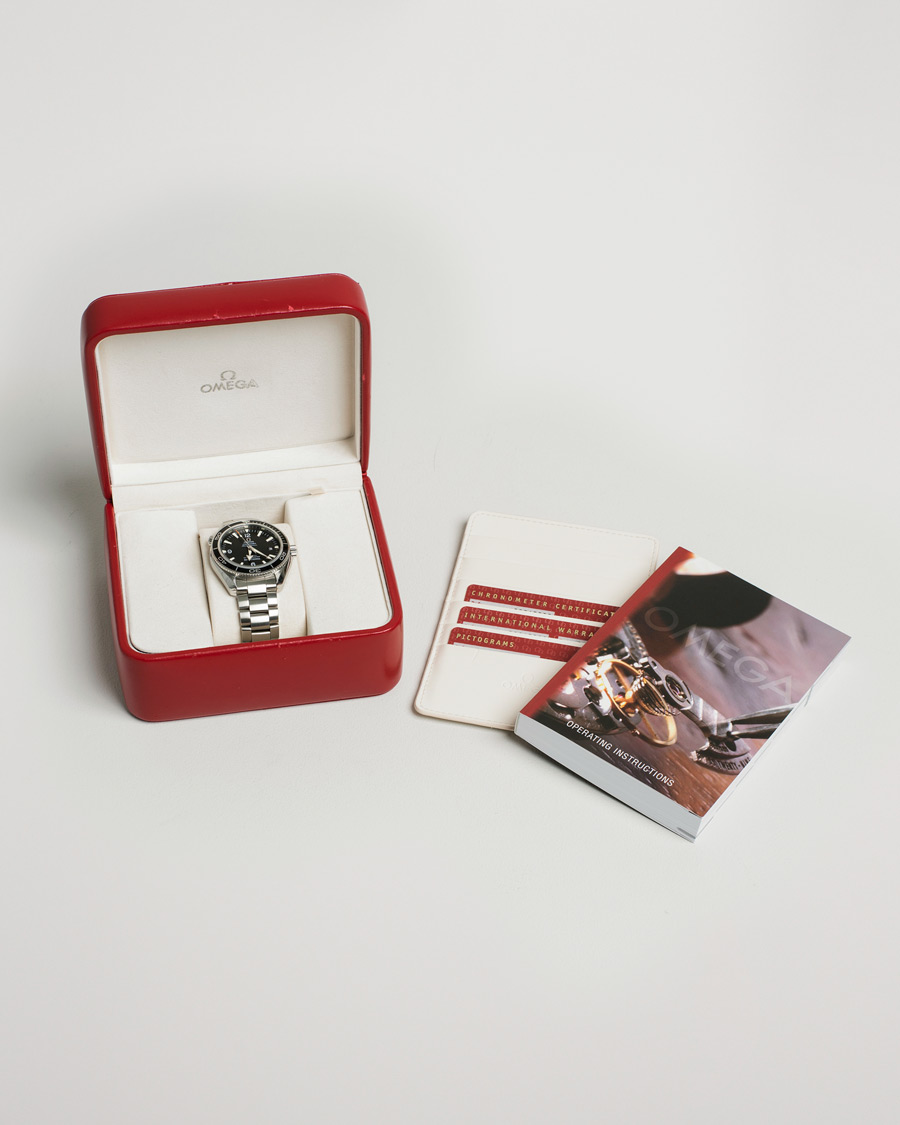 Mies | Omega Pre-Owned Seamaster Planet Ocean 2201.50.00 Steel Black | Omega Pre-Owned | Seamaster Planet Ocean 2201.50.00 Steel Black