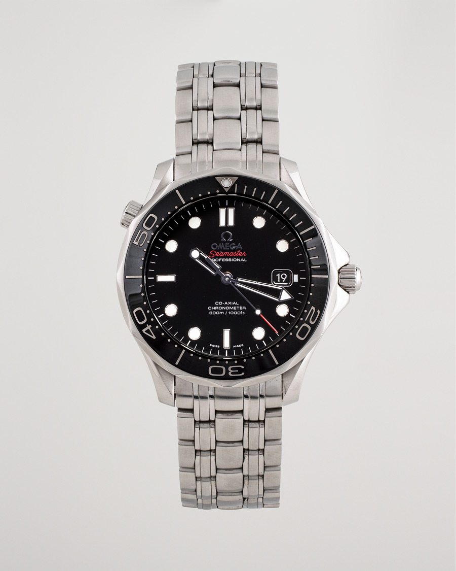 Mies | Omega Pre-Owned Seamaster Diver 300M 212.30.41.20.01.002 Steel Black | Omega Pre-Owned | Seamaster Diver 300M 212.30.41.20.01.002 Steel Black