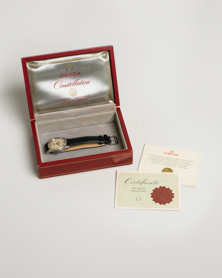 Mies | Omega Pre-Owned Constellation Pie Pan Caliber 551 Steel Silver | Omega Pre-Owned | Constellation Pie Pan Caliber 551 Steel Silver